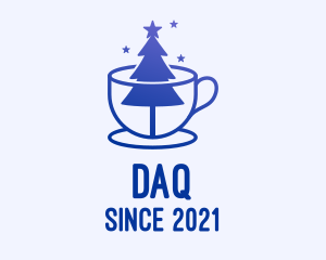 Carol - Blue Christmas Tree Cafe logo design