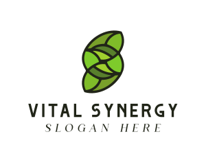 Synergy - Green Letter S logo design