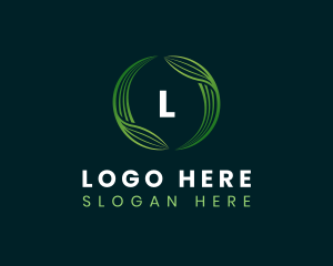 Sustainable - Leaf Nature Spa logo design