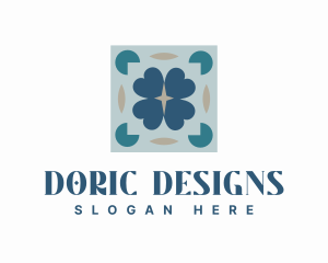 Classic Floral Patten logo design