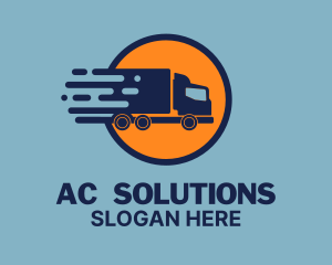 Freight Movers Trucking logo design