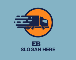 Transportation - Freight Movers Trucking logo design