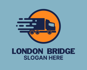 Freight Movers Trucking logo design