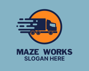 Freight Movers Trucking logo design