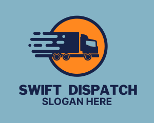 Dispatch - Freight Movers Trucking logo design