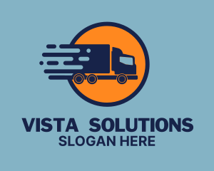 Freight Movers Trucking logo design