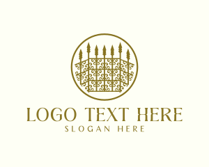 Privacy - Barricade Gate Fence logo design
