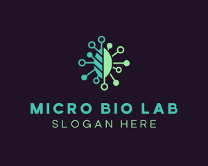 Pharmaceutical Biotech Leaf logo design