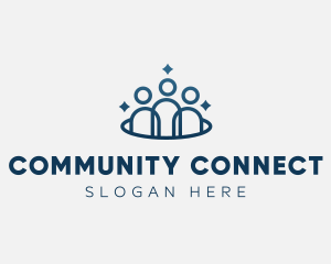 Community People Organization logo design