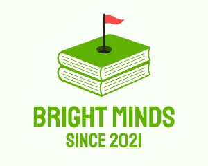 Study - Golf Training Book logo design