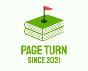 Book - Golf Training Book logo design