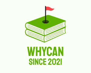 Learning - Golf Training Book logo design