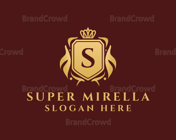 Deluxe Royal Shield Logo