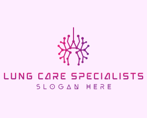 Respiratory Lung Disease logo design