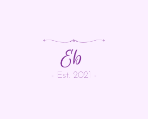 Purple - Luxurious Feminine Fashion logo design