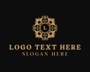 Stylish Floral Boutique logo design