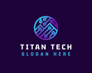 Mountain Data Tech logo design