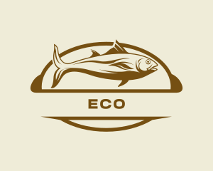 Piranha - Aquatic Fishing Restaurant logo design