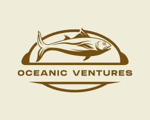 Aquatic Fishing Restaurant logo design