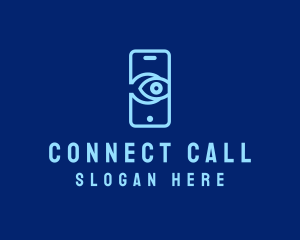 Phone - Mobile Phone Eye logo design