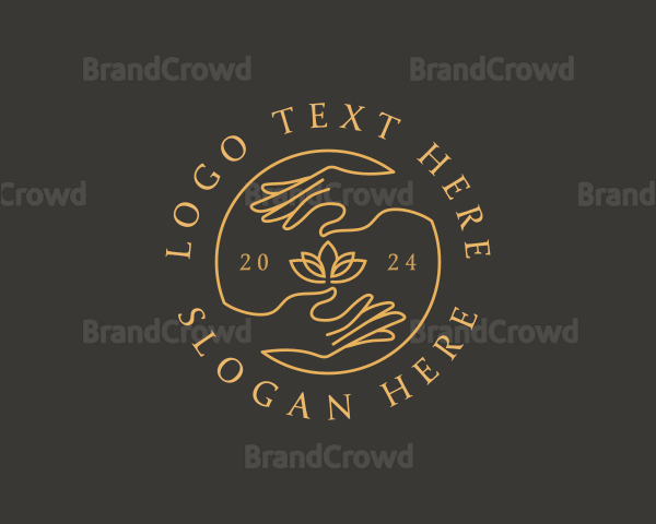 Hand Lotus Spa Logo