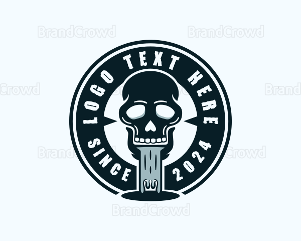 Skull Tattoo Streetwear Logo