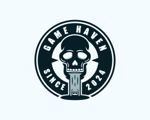 Skull Tattoo Streetwear Logo