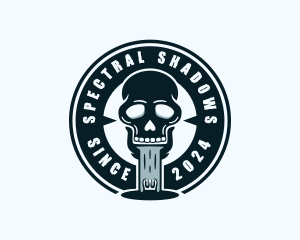 Skull Tattoo Streetwear logo design