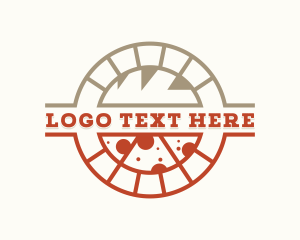 Pizzeria - Oven Pizzeria Restaurant logo design