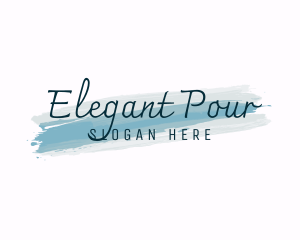 Elegant Watercolor Business logo design