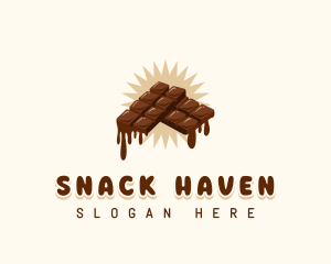 Sweet Chocolate Candy logo design