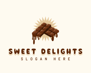 Sweet Chocolate Candy logo design