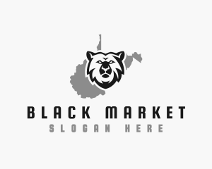 West Virginia Black Bear logo design