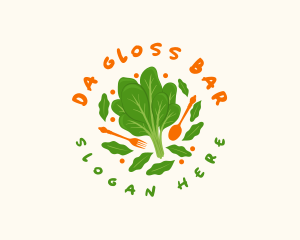 Spinach Salad Bar logo design