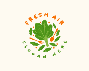 Spinach Salad Bar logo design