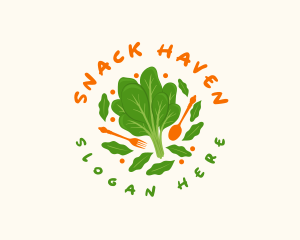 Spinach Salad Bar logo design