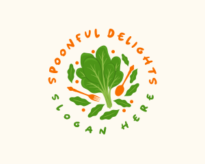 Spinach Salad Bar logo design