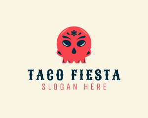 Mexican - Mexican Skull Festival logo design