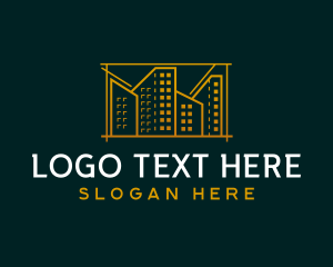 Firm - Architecture Construction Builder logo design