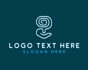 Cognitive Therapy - Psychology Mental Therapy logo design