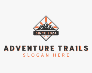 Peak Mountain Trekking logo design