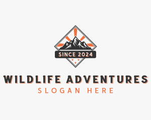 Peak Mountain Trekking logo design