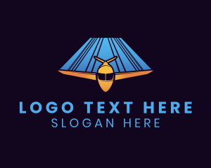 Fast Airplane Flight Logo