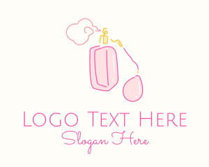 Classical - Luxury Perfume Line Art logo design