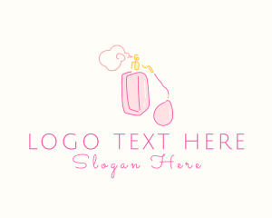 Women - Luxury Perfume Scent logo design