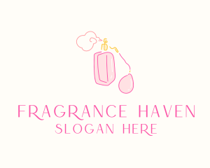 Scent - Luxury Perfume Scent logo design