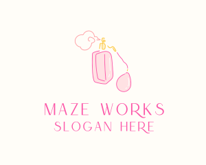 Luxury Perfume Scent logo design