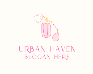 Luxury Perfume Scent logo design