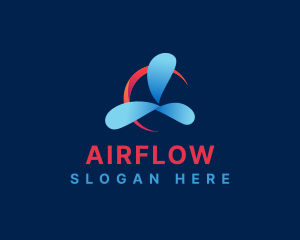 Air Propeller Fan  logo design