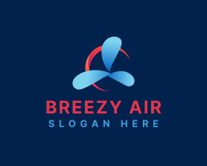 Air Propeller Fan  logo design